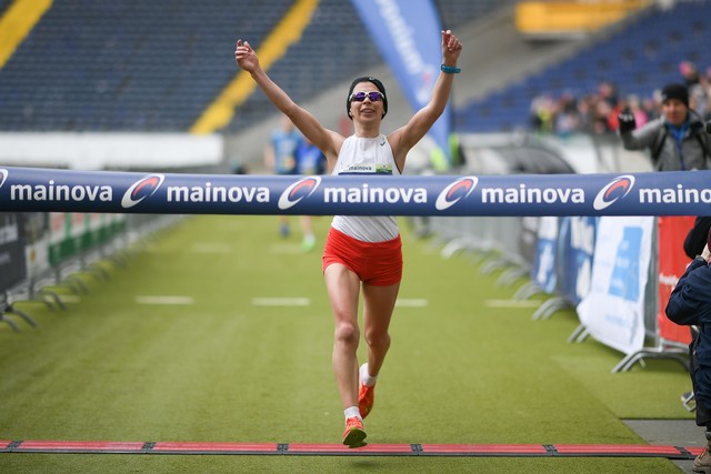 Siegerin Anna Bognár 2020 halbmarathon sieger w